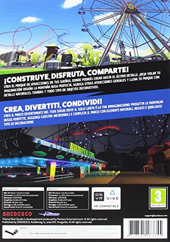 Theme Park Pcgaming Pal Esp - Nuevo Theme Park Pcgaming Pal Esp - Nuevo